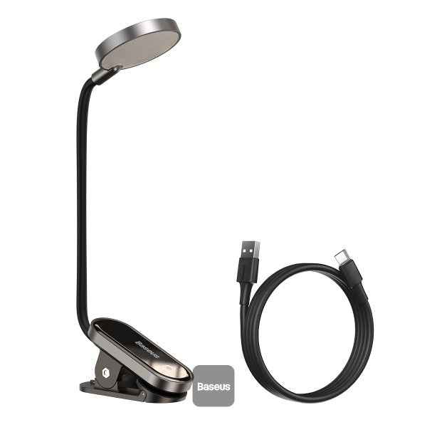 Baseus Led Desk Lamp Clip-On Night Light Reading Computer Keyboard illuminated Eye Protection Lamp With USB Charging