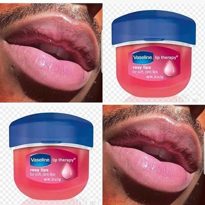 Vaseline Lip Therapy Rosy Lips 0.25Oz Moisturizing Petroleum Jelly Lip Balm