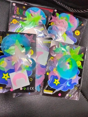 Luminous Room for Decoration Moon and Star Stickers Wall Wall Decor