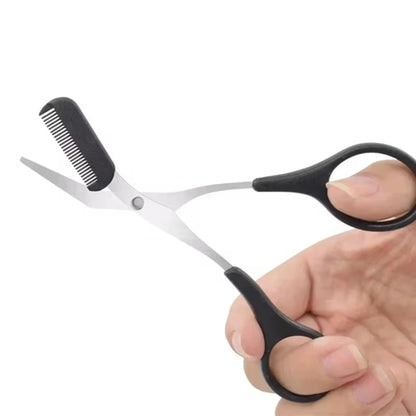 Eyebrow Trimmer Scissor with Comb Facial Hair Removal Makeup Tool Grooming Shaping Shaver Cosmetic