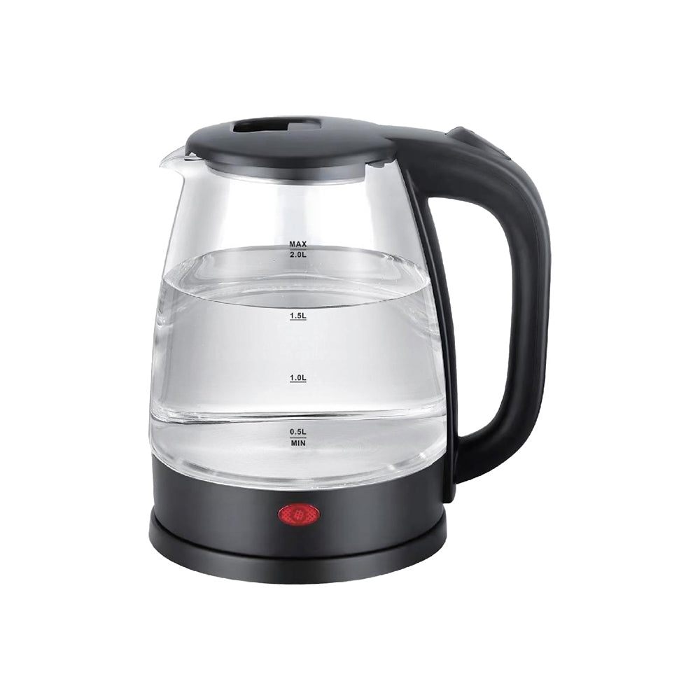 Healthy Choice 1.8 Litre Glass Electric Kettle with 360 Degrees