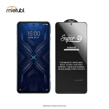 Super D Transparent Ultra Clear Shining Edge Tempered Glass for Samsung Galaxy M51