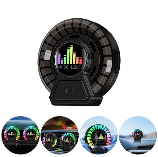 Smart Car Air Freshener - Car Diffuser Fragrance Lamp,Ambient Lighting Air Outlet Perfume, Car Aroma