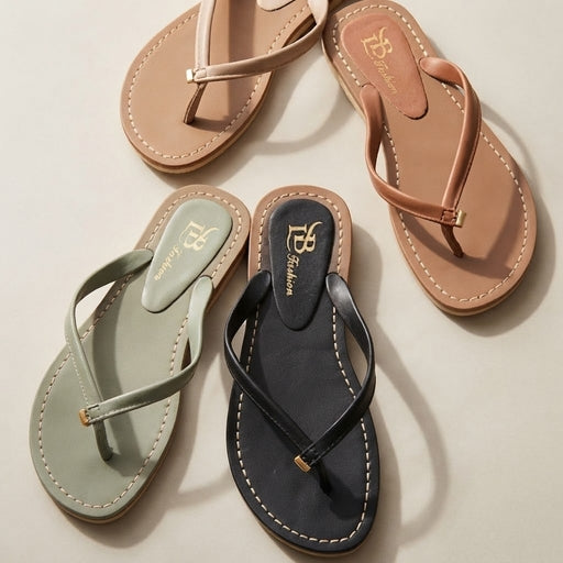 Ladies Flip Flop Fashion Wear Slippers