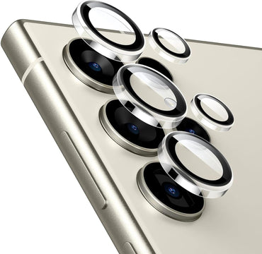 WiWU LG-011 Puro Classic Camera Lens Guard for Samsung Galaxy S25 Ultra / S26 Ultra - Clear