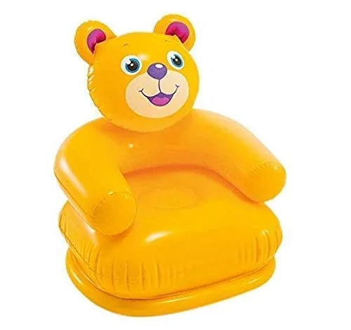 Inflatable Kids Chair Bear Face Chair Sofa