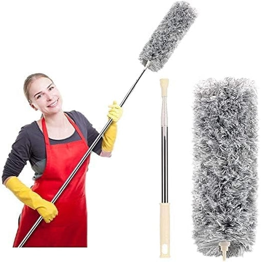 Adjustable Telescopic Microfiber Duster for Home, Car & Furniture Cleaning