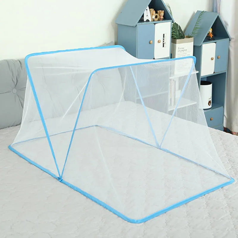 Portable Folding Mosquito Net Canopy (160X190cm) | Encrypted Yarn Cover for Bed & Camping