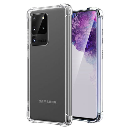 Samsung Galaxy S20 Ultra Transparent Case Shockproof Silicone Clear Casing Airbag