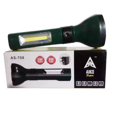 Aiko as-708 Rechargeable Touch with COB Light