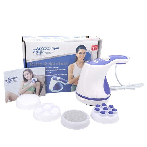 5 IN 1 Relax and Spin Tone Massager for Body Fitness
