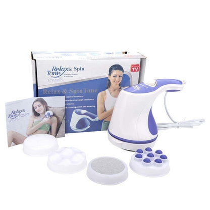 5 IN 1 Relax and Spin Tone Massager for Body Fitness