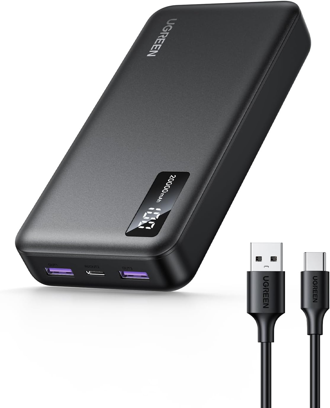 UGREEN 25683 Power Bank 20,000mAh Fast Charging with PD 3.0 (22.5W)