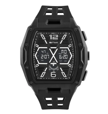 PIAOMA Fashion Sports Waterproof Man Watch Chronograph Luminous Big Dial Electronics Digital Watches