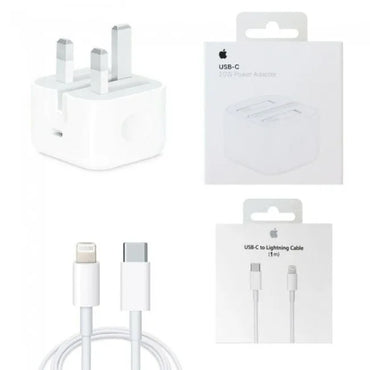APPLÈ 20W USB-C to Lightning Power Adapter Made for IPhone IOS IPad IPod