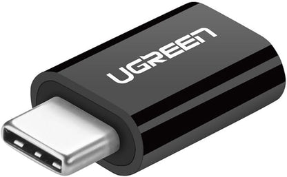UGREEN Type-C to Micro USB OTG Adapter (Black) - 30391