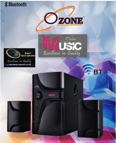 2.1 Channel Subwoofer Speaker with Radio, Card Reader, USB, Bluetooth