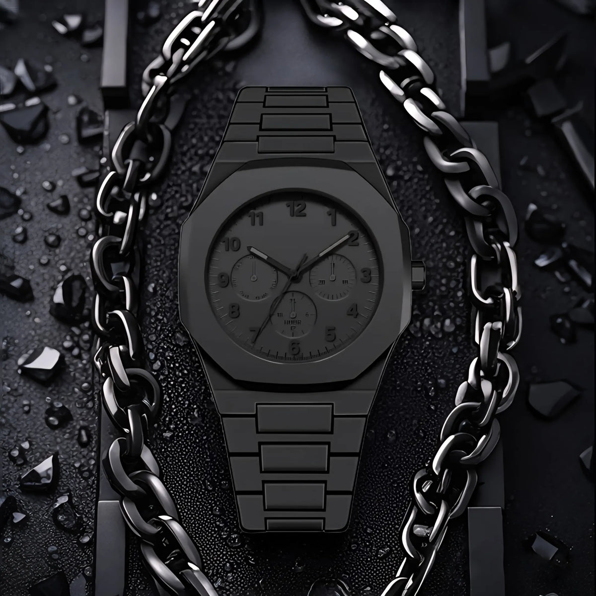 Men's Arabic Quartz Watch - Simple Business & Casual Fashion Wristwatch