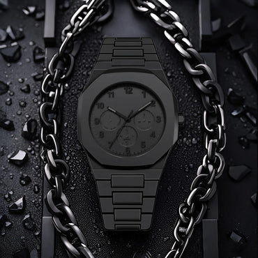 Men's Arabic Quartz Watch - Simple Business & Casual Fashion Wristwatch