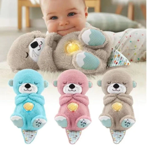 Breathing Teddy Bear – Soothing Sleep Toy for Babies (Random Colours)