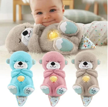 Breathing Teddy Bear – Soothing Sleep Toy for Babies (Random Colours)