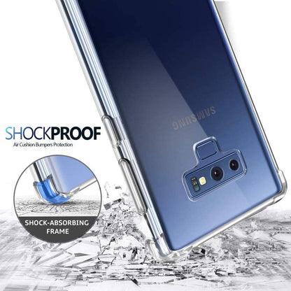 Anti Shock Corner Bumper Air Bag Soft Transparent Cover For Samsung Galaxy Note 9