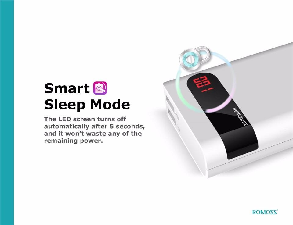 Romoss Sense 4P 10000mah Original Power Bank