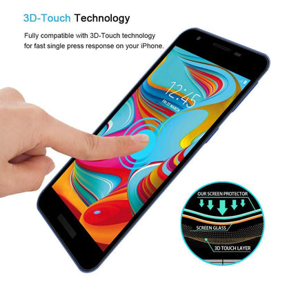 2PCS Mirror Samsung Galaxy A2 Core Tempered Glass Full Cover Glass Screen Protector Full Glue