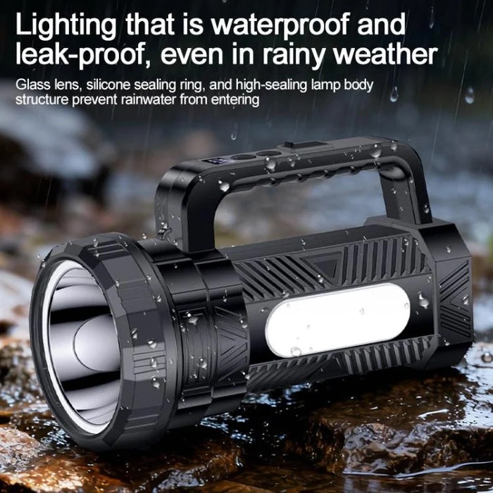 Yesido TC12 Outdoor Emergency Multifunctional Rechargeable Torch 6w led Dual Lamp Light Flashlight