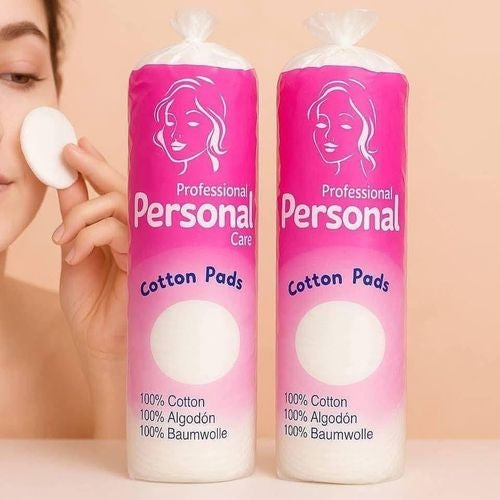 100% Cotton Pads Facial Cotton Pads Make up Remover Pads 100 Pcs