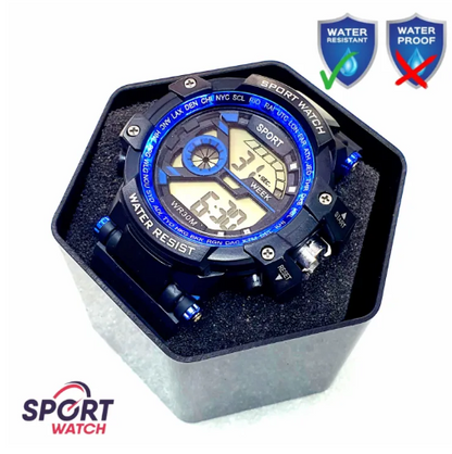 Sport Digital Watch for Men Digital Watch Water Resistant FAIFA