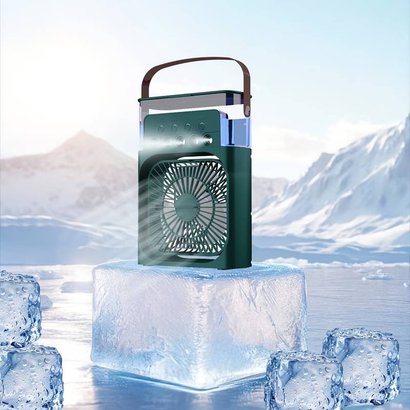Portable Air Cooler, USB Powered Mini Air Conditioners Personal Mobile Compact Cooler Air Humidifier