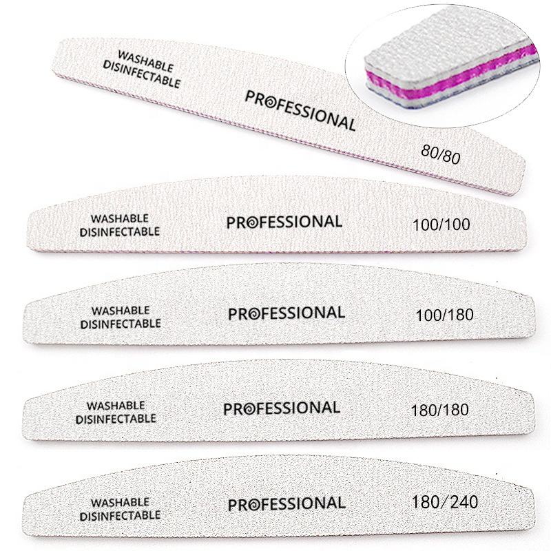 10Pcs Professional Nail File & Buffer Set – Nail Shaping & Polishing Tools for Home & Salon Manicure