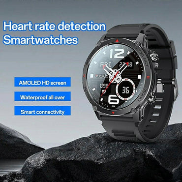 YESIDO IO31 AMOLED Smart Watch Fitness Tracker with Heart Rate Monitoring