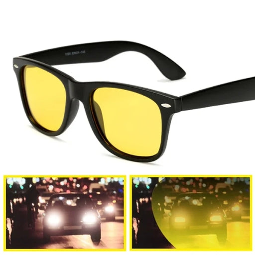 Unisex Night Vision and Daytime Riding Glasses