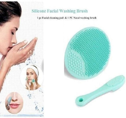 Silicone Facial Wash and Nasal Nose Brush
