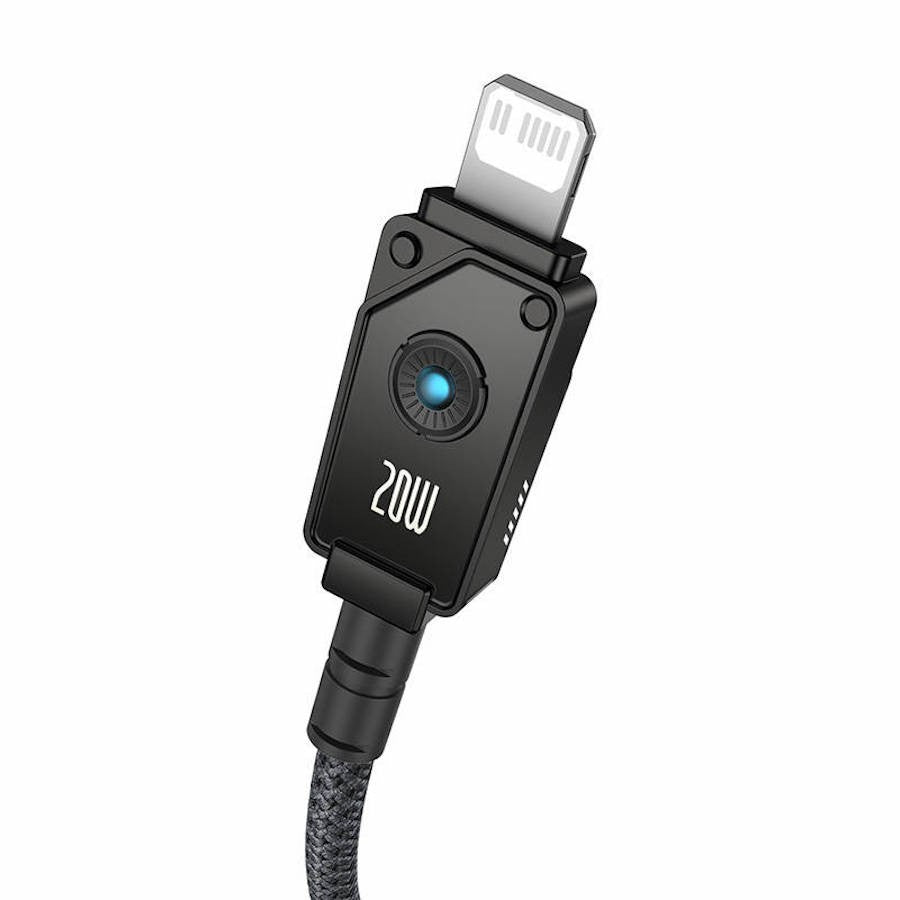 Baseus Aramid Fiber Braiding USB-C to Lightning Cable PD 20W (P10355803111-00) (100 cm)