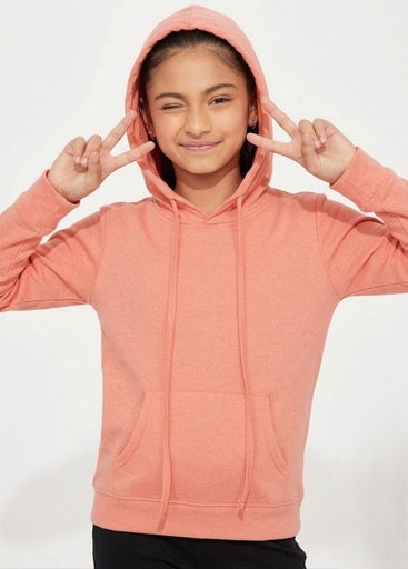 Trendy Kids Wear – Girl’s Urban Streetstyle Vibe Check Comfy Cotton Snuggle Hoodie