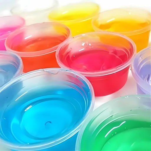 Magic Clay Slime Crystal Colour Blowing Bubbles 12Pcs in One Pack