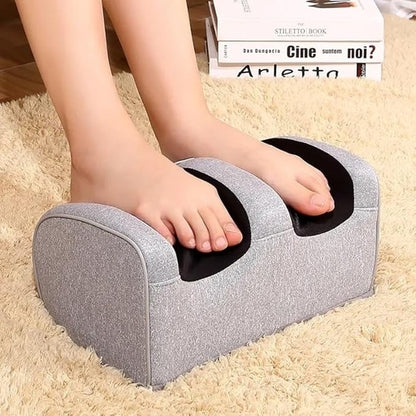Electric Foot Massager with Shiatsu Kneading and Heat Therapy, Calf Leg Pain Relief, Spa-Quality