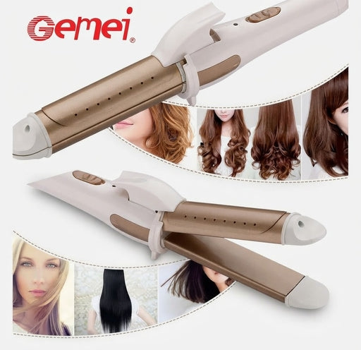Geemy 4 in 1 Gm-2961 Geemy Hair Straightener and Curling Iron Gm 2961 SMT