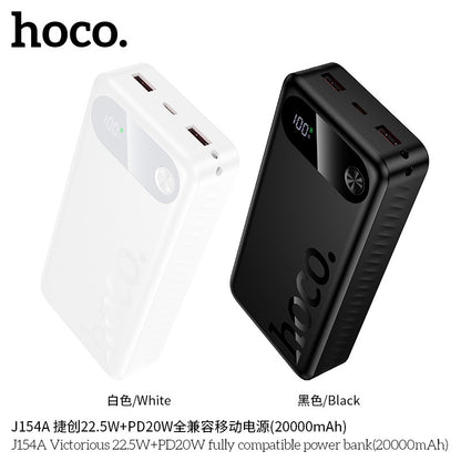 Hoco J154A Victorious (22.5W+PD20W) Power Bank (20000mAh)