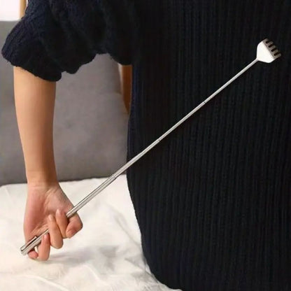Retractable Back Scratcher Claw – Anti-Itch Telescoping Tool with Metal Shaft and PVC Grip