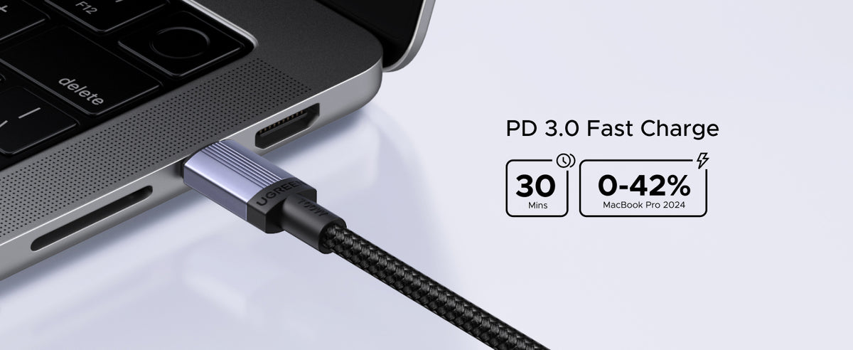 UGREEN 65832 100W USB C to C Cable PD Fast Charging - 1M