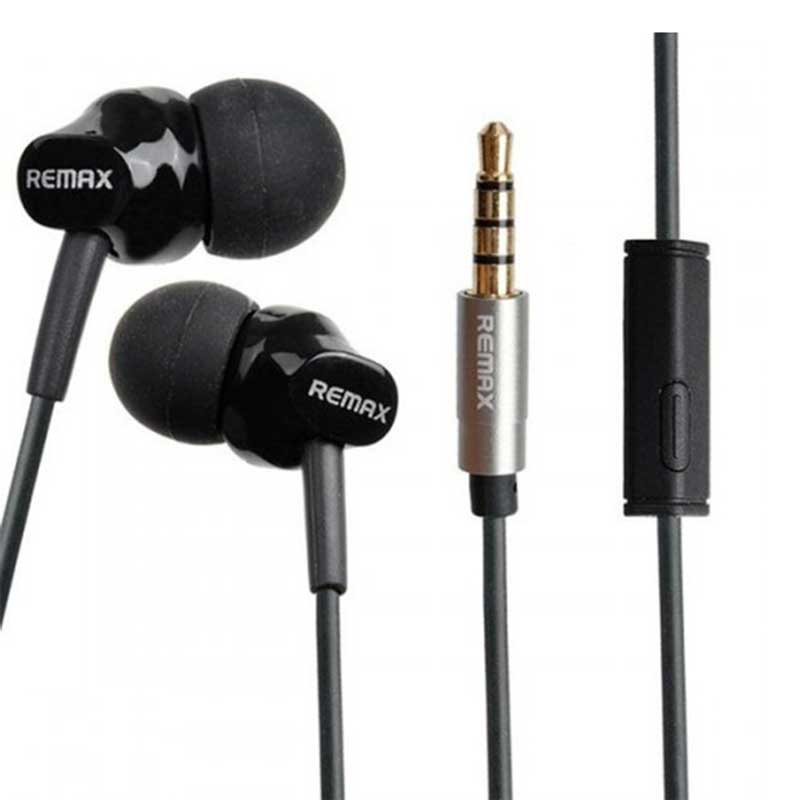 Original Remax RM-501 High Performance Wired In Ear Earphone Stereo with Mic, 3.5mm Jack