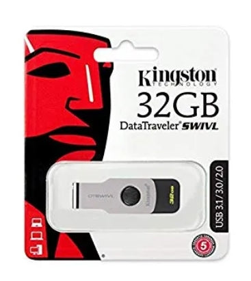USB Flash Drive Kingston Data Traveler 32 GB USB 3.1 OriginalKingston Pendrive (DTSWIVL / 32 GB)