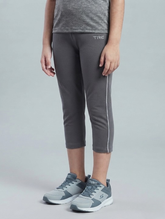 TRE Sportswear – Girl’s (Kid’s) Dry Fit Cotton 3 Quarter Sports Pant