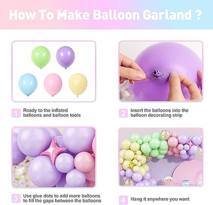 FREE 12 PCS 3D BUTTERFLY WITH Complete Set 91-Piece Premium Blue Balloon Garland Kit for Party Decoration, Unisex Balloon Arch Set for All Ages