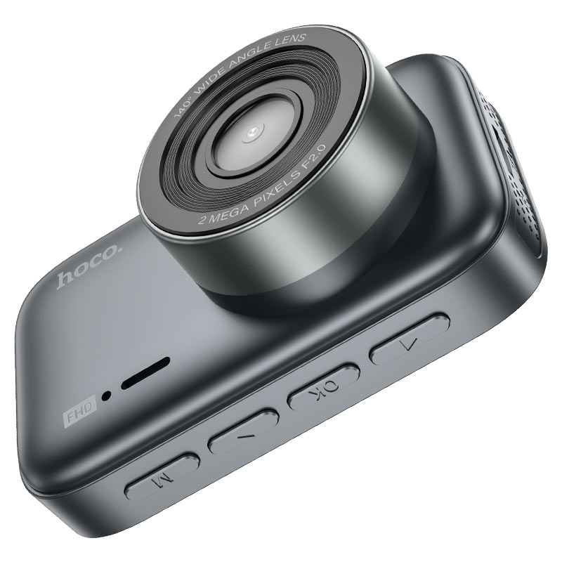HOCO DV6 Car dash cam front 1080p 140° lens angle, IPS HD screen, loop,  G-sensor,night vision