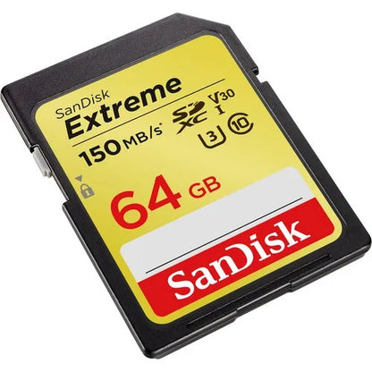 San Disk Extreme UHS-I SDHC / SDXC Camera Memory Card - 32GB  64GB 128GB